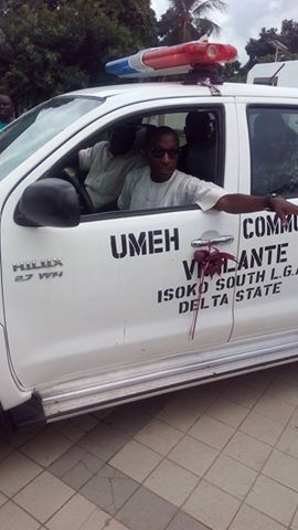 One of the vehicles given to Umeh community