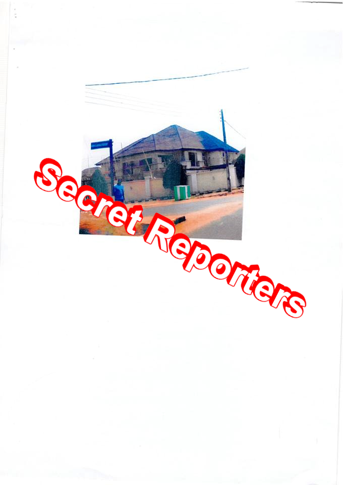 His mansion located at No.8 Core Area, G.R.A. off Anwai Road, Asaba, Delta State. 