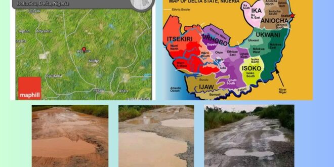 Isoko Community, Igbide Accuses Delta State Government of Negligence Despite Voting PDP, Cries Out Over Dilapidated, Death-Trap Igbide-Olomoro Road