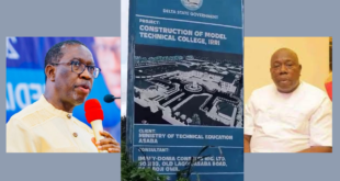 Twin Rogues: Irri Technical College Abandoned By Ex-Gov. Okowa’s Friend, Ross Uredi Who Ran Away With Upfront Payment