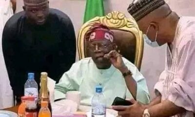 Tinubu picking Teeth