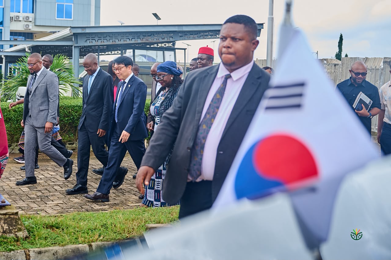 Ambassador Jeong Yo -an Pays Courtesy Visit to Charles Odii CEO SMEDAN