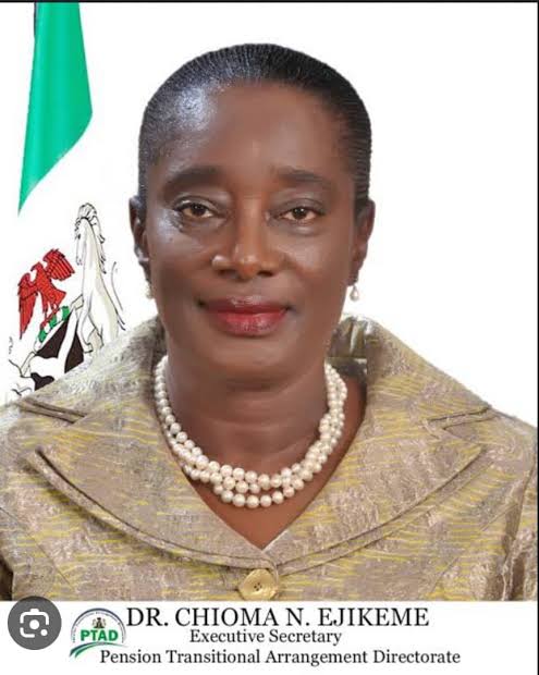 Chioma Ejikeme’s Double Rent Shame As Pension Transitional Arrangement Directorate Paid Two Landlords N94.57 Million For The Same Headquarters In The Same Year