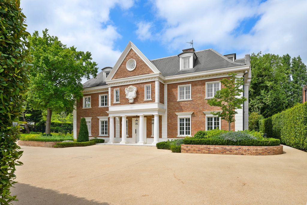 A mansion on The Bishops Avenue, Hampstead, London