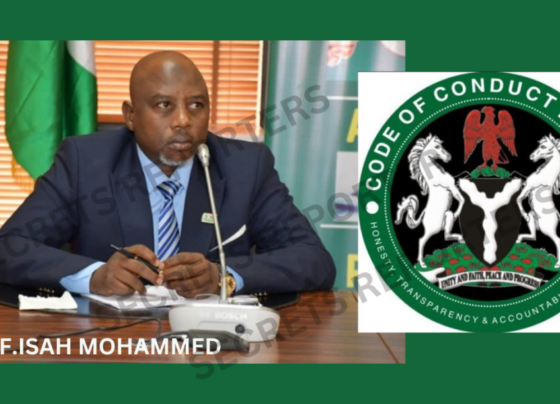 Crude Criminal: Code of Conduct Bureau Chairman, Isah Mohammed Plots To Defraud Federal Government of N900 Million Using CBN Few Days To Leaving Office, NGO cries out