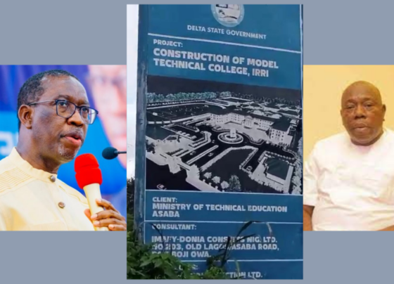 Twin Rogues: Irri Technical College Abandoned By Ex-Gov. Okowa’s Friend, Ross Uredi Who Ran Away With Upfront Payment